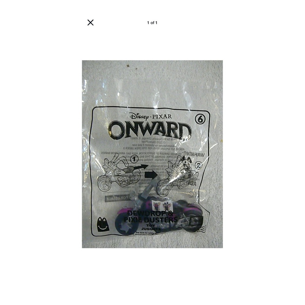 Disney Pixar Onward #6 Dewdrop & Pixie‎ Dusters Mcdonalds Happy Meal Toy New